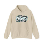 Sydney Graffiti Hoodie — Urban Streetwear Hooded Sweatshirt