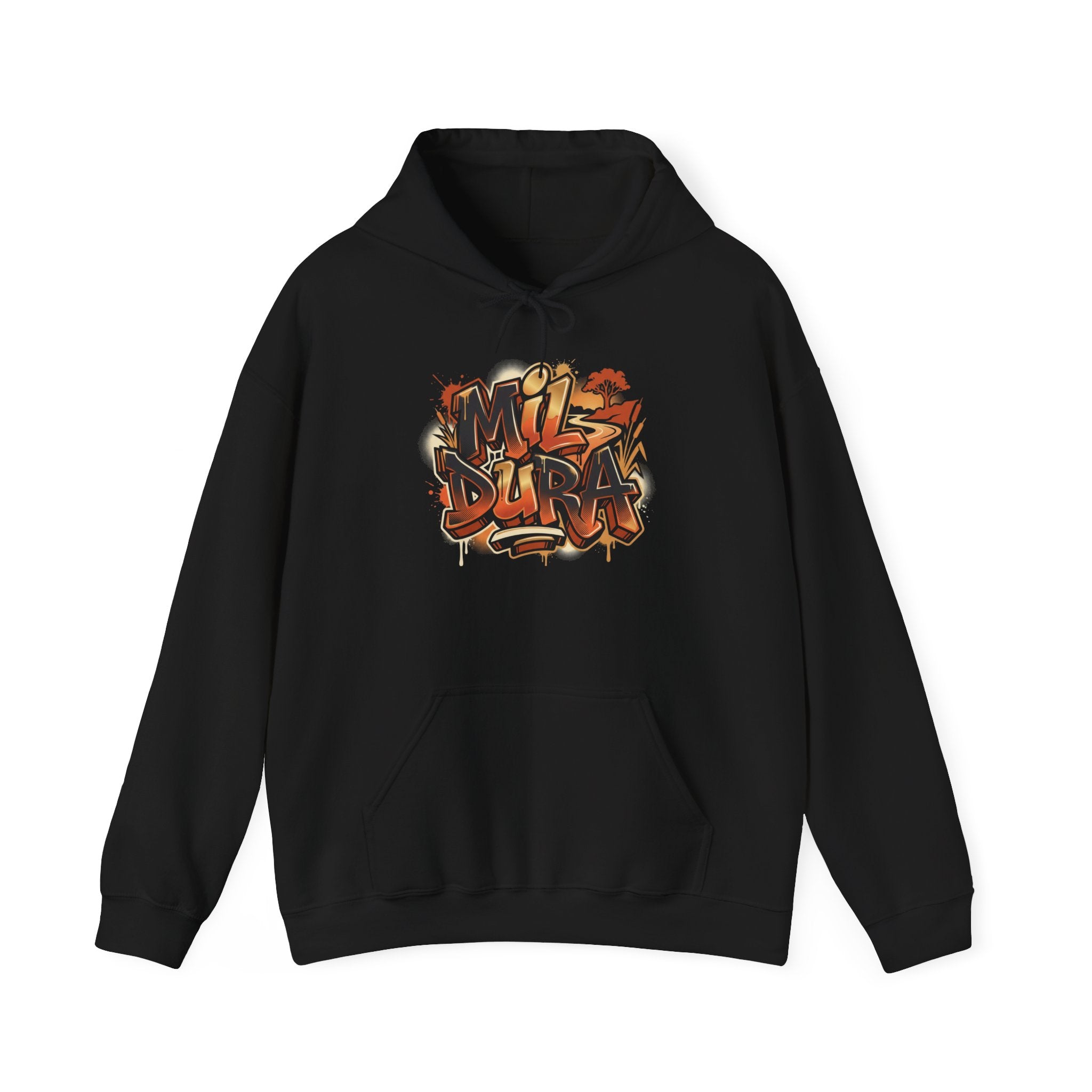 Graffiti "Mildura City" Hoodie — Urban Streetwear Pullover