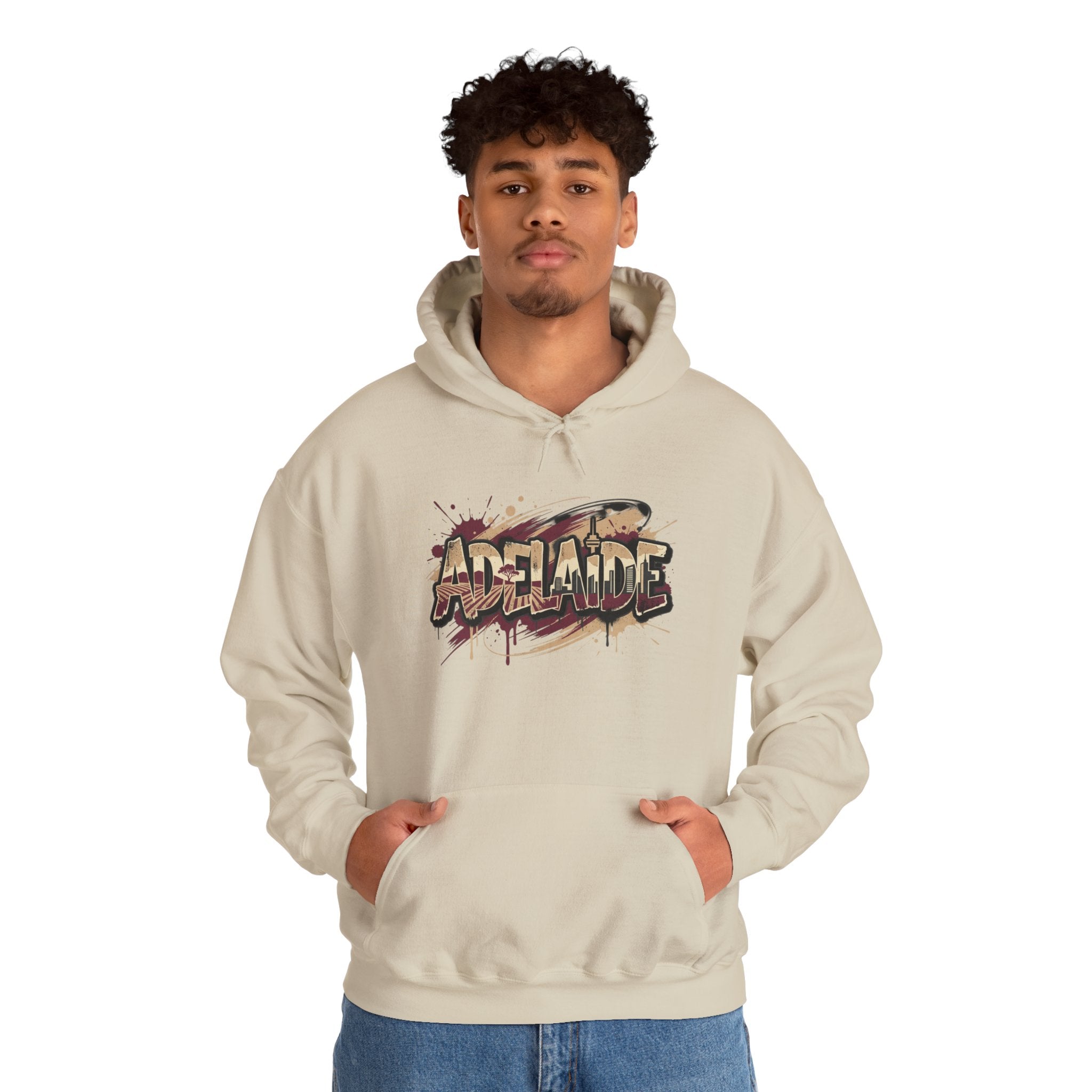 Adelaide Graffiti Hoodie — Urban Street Art Pullover