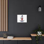 Coffee. Scrubs. Chaos. Repeat. Canvas | Nurse Aesthetic, RN Nurse Wall Art