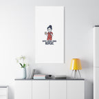 Coffee. Scrubs. Chaos. Repeat. Canvas | Nurse Aesthetic, RN Nurse Wall Art